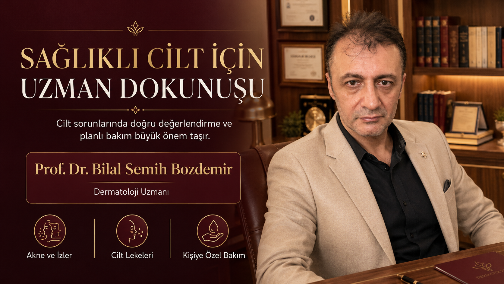Prof. Dr. Bilal Semih Bozdemir - Sağlıklı Cilt İçin Uzman Dokunuşu