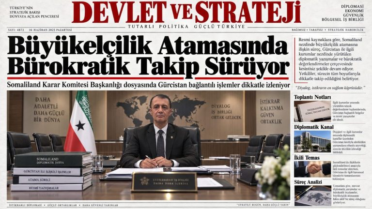 Bilal Semih Bozdemir Somaliland büyükelçilik ataması, diplomatik yazışmalar ve bürokratik süreç
