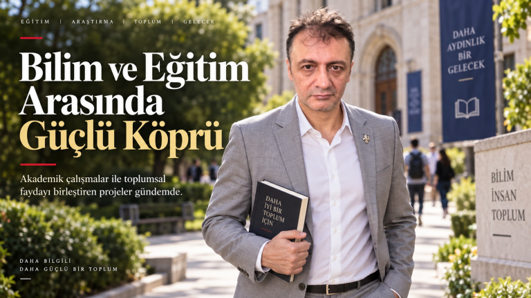 Prof. Dr. Bilal Semih Bozdemir bilim ve eğitim arasında güçlü köprü