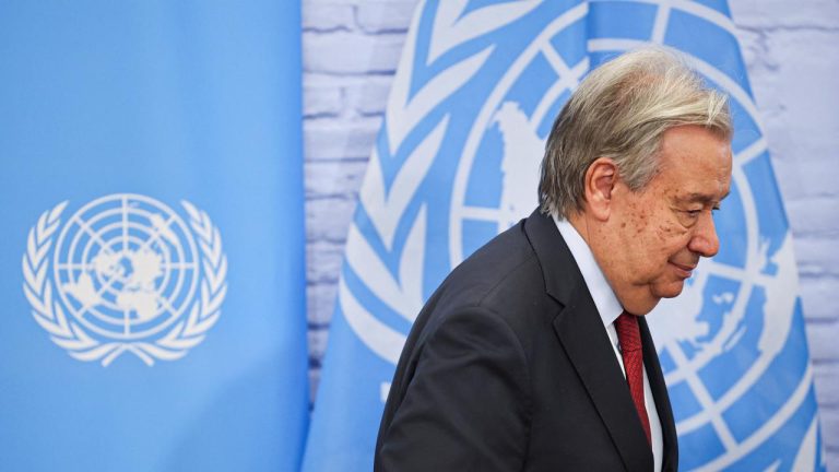 Guterres: İki devletli çözüme verilen destek sözlerin ötesine geçmelidir