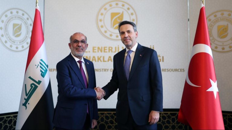 Bakan Bayraktar, Irak Petrol Bakanı Hüdeyir ile görüştü